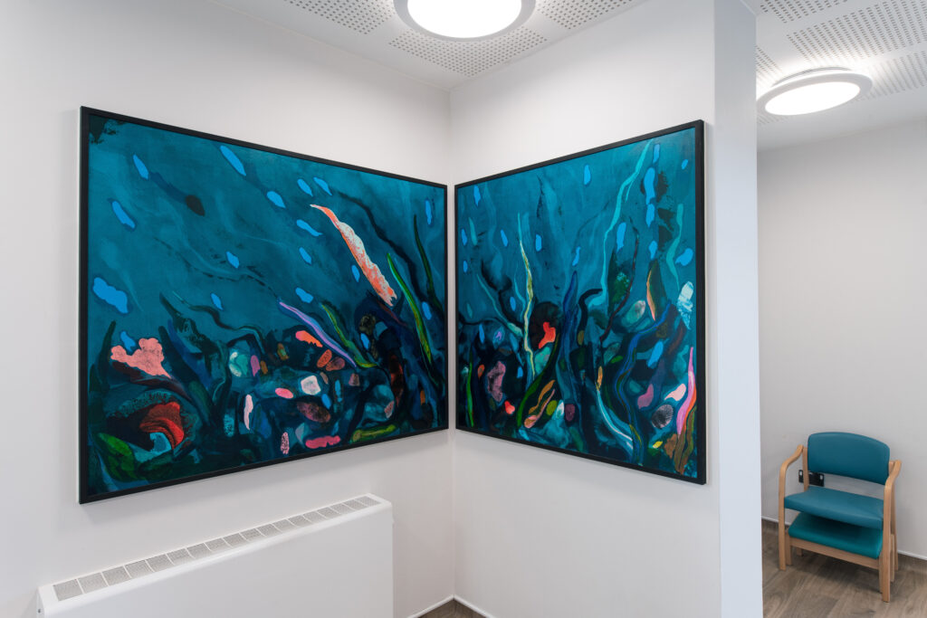 Painting by Mark Jesset