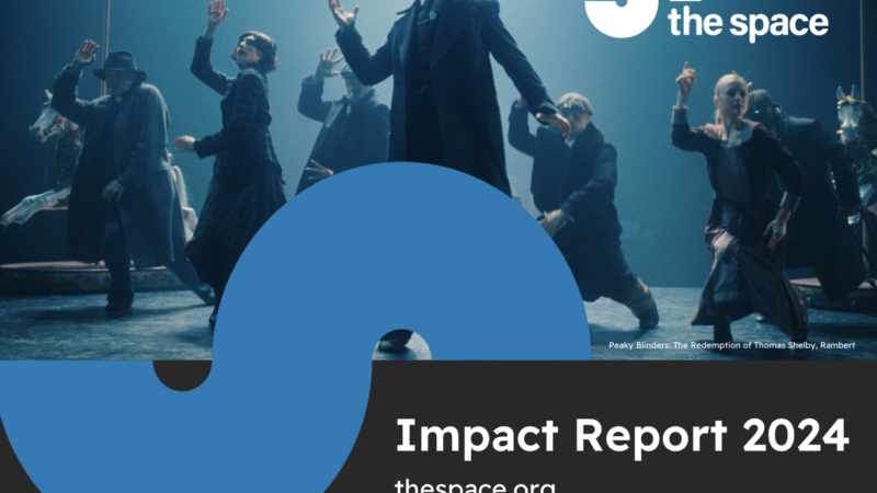 Image from Rambert's Peaky Blinders - The Space Impact Report 2024